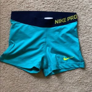 Small Nike Pro Compression Shorts